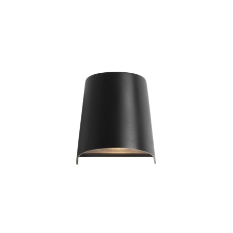 Aplique de exterior Prisma GU10 8w negro Forlight