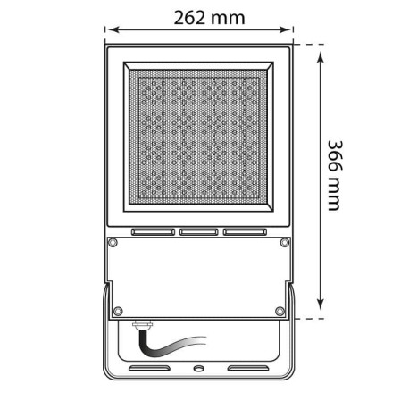 Proyecor LED Viper gris 200w I-TEC
