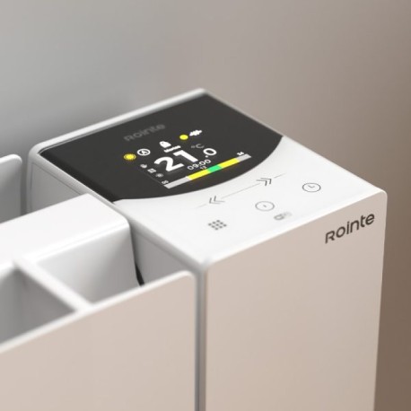 Radiador eléctrico wifi bajo consumo Belize blanco 1200w Rointe