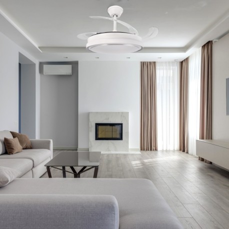 Ventilador de techo Hood blanco CCT Mimotec