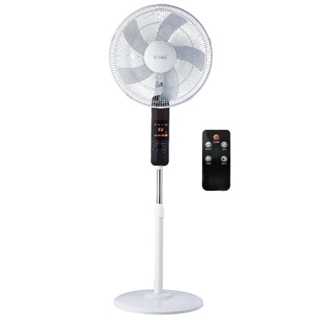 Ventilador de pie Tehri blanco con motor DC 30w GSC