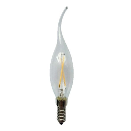Bombilla vela LED F37 Filamento 4.5W E14 Regulable Aimur