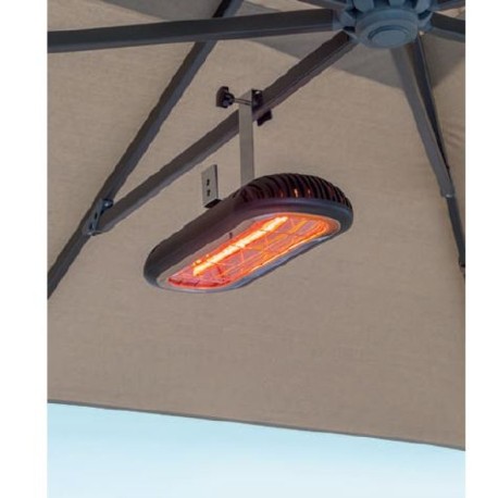 Calefactor infrarrojos Umbra Mini bajo sombrilla Rointe
