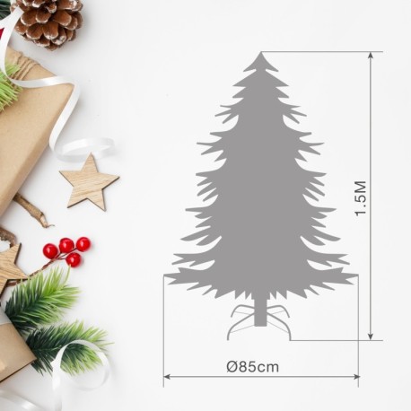 Árbol de navidad artificial Kelo Rosa GSC