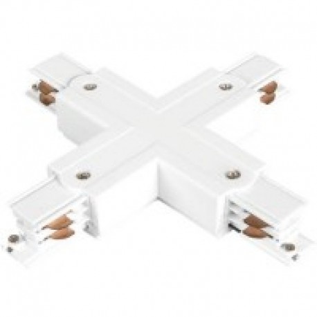 Conector en X TK Negro-Blanco Roblan