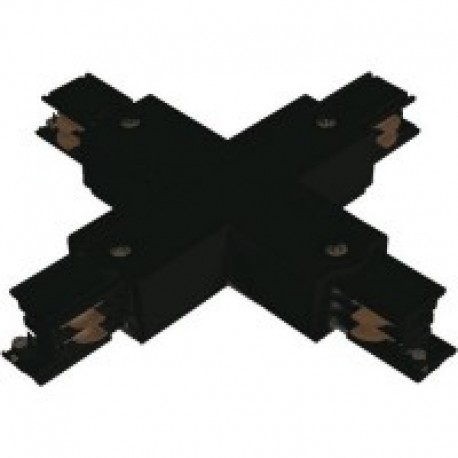 Conector en X TK Negro-Blanco Roblan