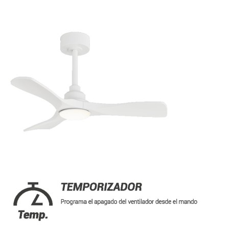 Ventilador de techo Carla S blanco Sulion