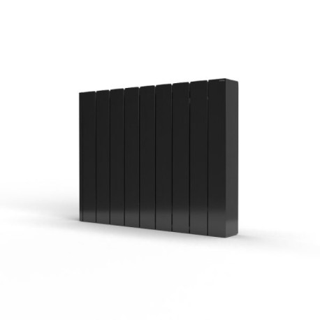 Radiador eléctrico wifi bajo consumo Belize negro 1200w Rointe