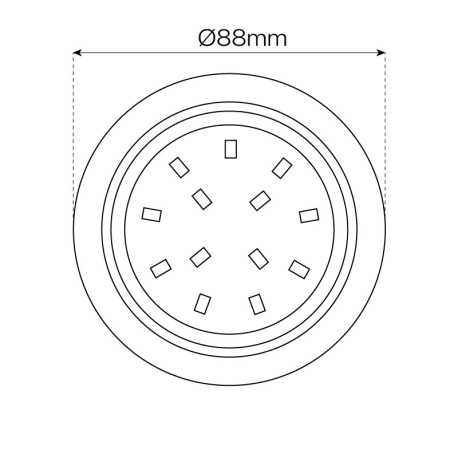 Bombilla LED industrial alta potencia Corn E27 36w 85-305V I-TEC