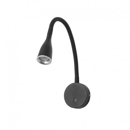 Aplique LED de lectura Crobat LED 3.8W 3000K Blanco/Negro  Forlight