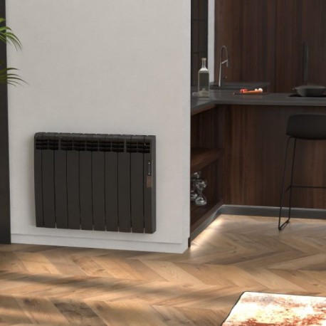 Radiador eléctrico wifi bajo consumo Eoniq 600w negro Rointe