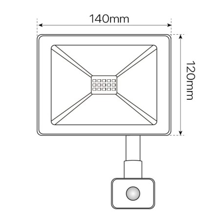 Proyector LED Eco Sensor I-TEC