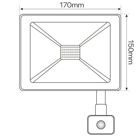 Proyector LED Eco Sensor I-TEC