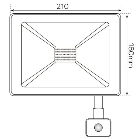 Proyector LED Eco Sensor I-TEC