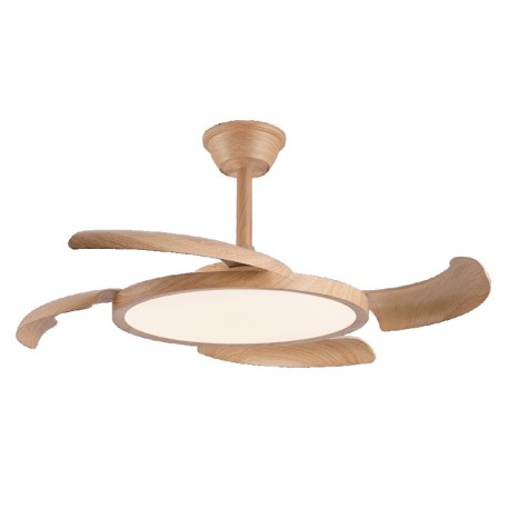 Ventilador de techo Key 40w madera CCT CristalRecord