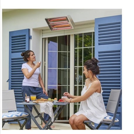 Calefactor radiante eléctrico de pared Riva 2 Britec