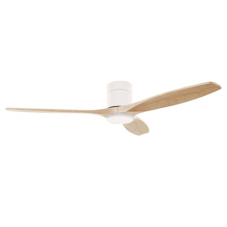 Ventilador de techo Stem Evo Canopy Light blanco madera CCT Forlight