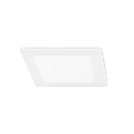 Downlight de empotrar Easy Square blanco Forlight