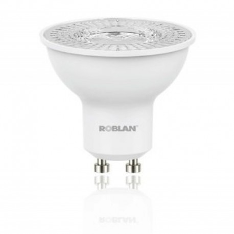 Lámpara LED GU10 3,5W 360lm 220-240V 110º de Roblan