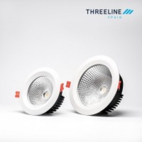 Downlight Ohio alta potencia 36w Threeline