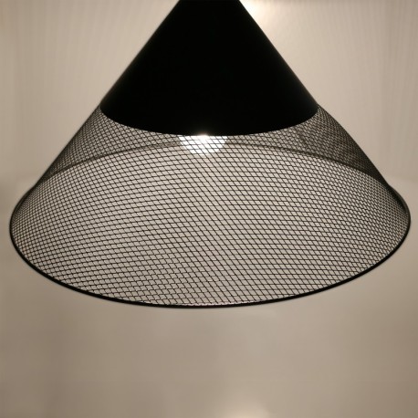 Lámpara de techo Maya negro E27 15w Forlight