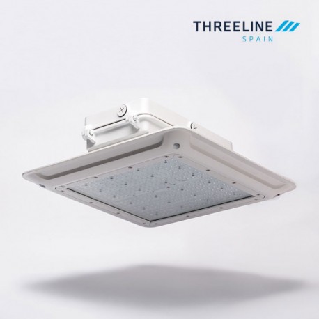 Luminaria LED FIUL para gasolinera de 60W de Threeline
