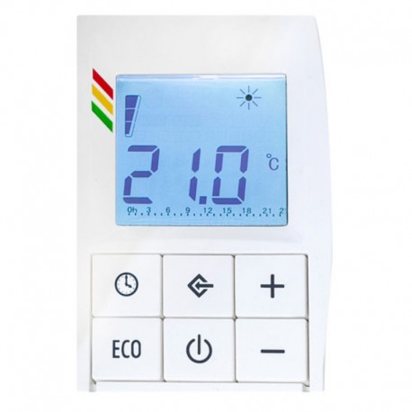 Emisor RBC fluido térmico de perfil bajo  RBC11 1250W Gabarron
