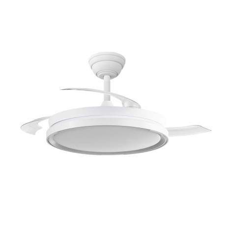 Ventilador de techo Ventus Evo 39w CCT blanco CristalRecord