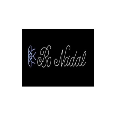 Letrero Bo Nadal copo Vaelza