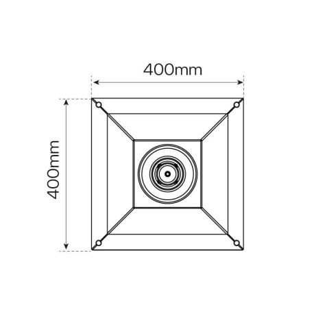 Farola LED Villa residencial 60w On-Off I-TEC
