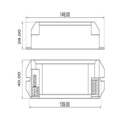 Kit emergencia universal para luminarias Threeline
