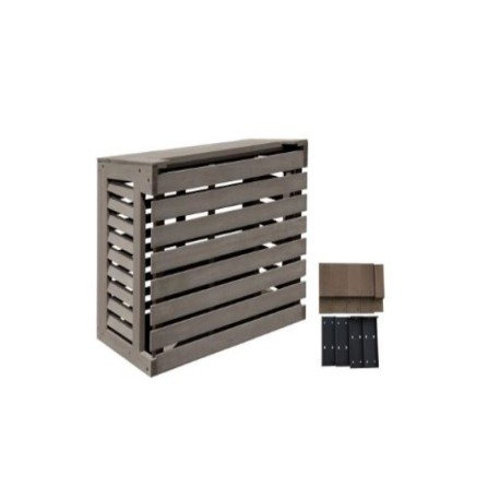 Placa trasera composite efecto madera Qventi