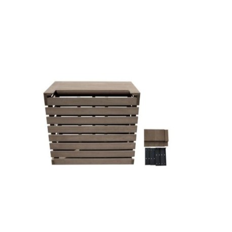 Placa trasera composite efecto madera Qventi