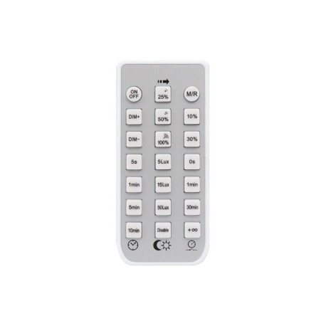 Mando control remoto pantalla estanca c/sensor y stand by LDVlighting