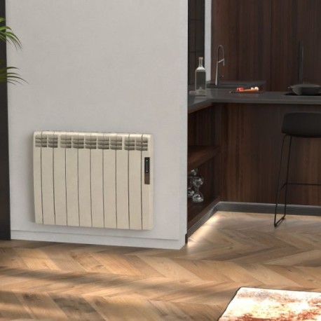 Radiador eléctrico wifi bajo consumo Eoniq 600w Oyster Whithe Rointe