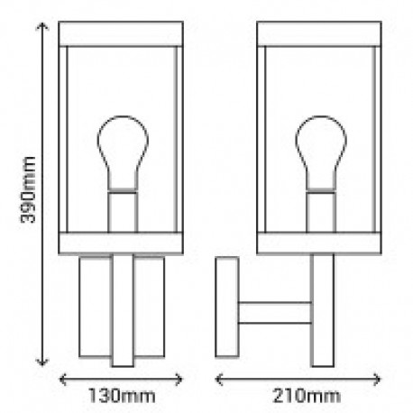 Aplique de exterior Lope  de Sulion