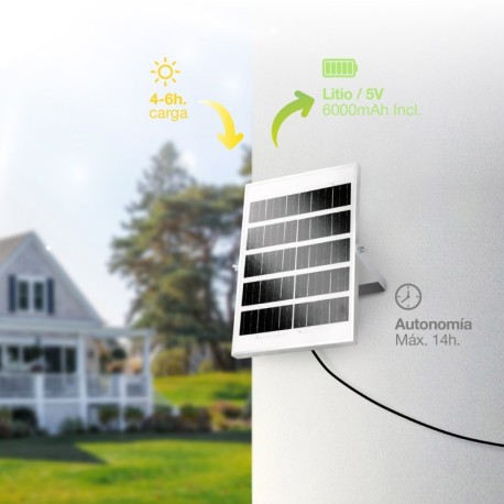Plafón solar LED Telfer 6w 6500k GSC