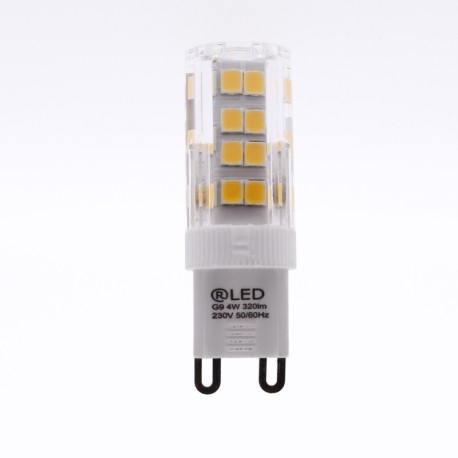 Bombilla LED G9 4W 3000k dimmable CristalRecord