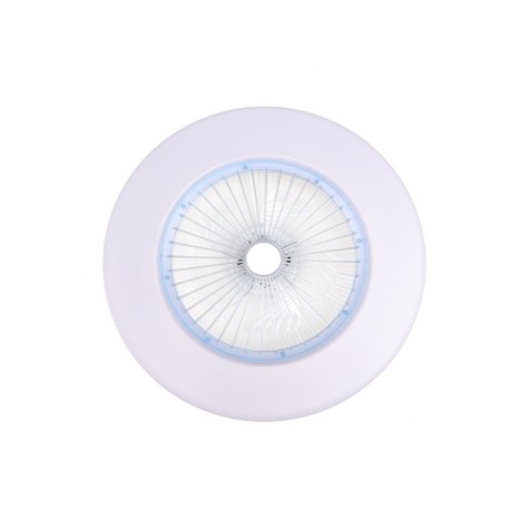 Ventilador de techo LED Kitale CCT Dimable CristalRecord