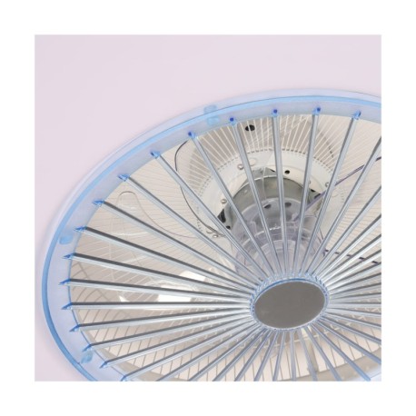 Ventilador de techo LED Kitale CCT Dimable CristalRecord