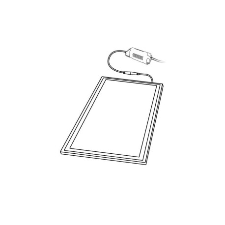 Panel led Eco mode 24w 30x60cm aluminio I-TEC