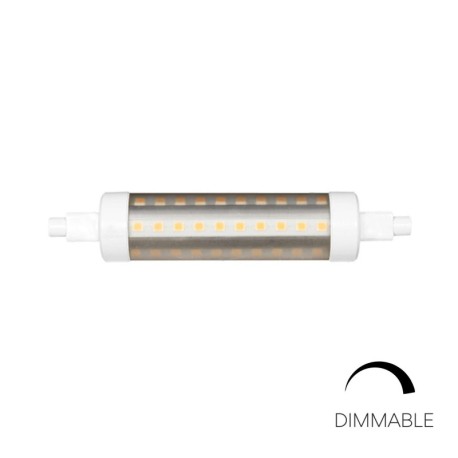 Bombilla LED R7S 9w 118mm 220V 360º Dimmable Beneito Faure