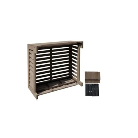 Placa base composite efecto madera Qventi