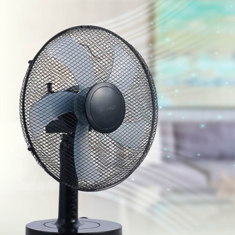 Ventilador sobremesa Macomia negro 45w GSC