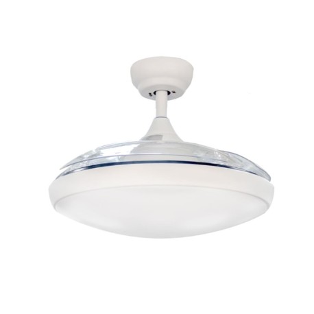 Ventilador de techo Nuba AC 36w CCT blanco CristalRecord