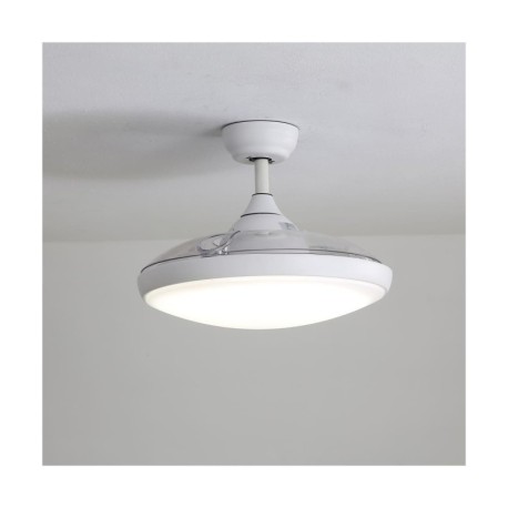 Ventilador de techo Nuba AC 36w CCT blanco CristalRecord