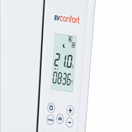 REA COMPACT-D+ Emisor Térmico Fluido Programable 500W EVconfort