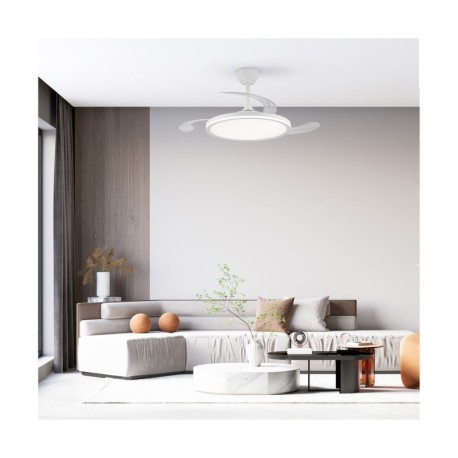 Ventilador de techo Astor 45+9w CCT CristalRecord