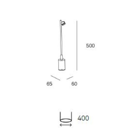 Baliza Fint Single 3.5w 3000k Forlight