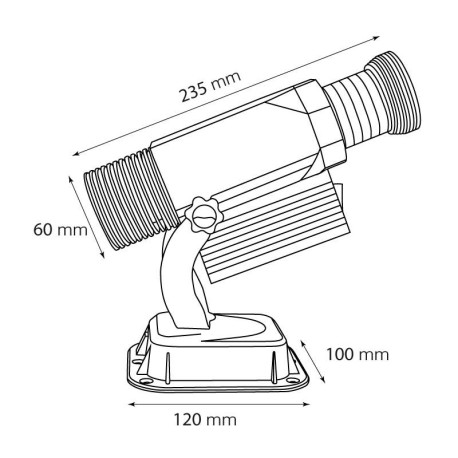 Foco proyector LED GOGO.3 15w con rotación I-TEC